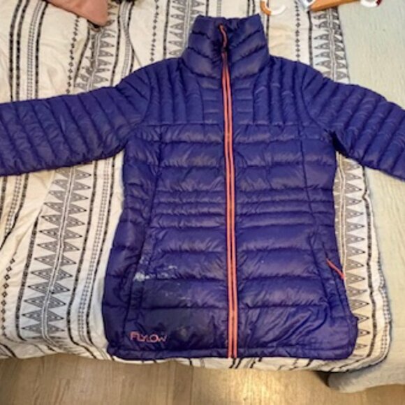 Flylow Puffy Jacket Ski Jacket Layer Slim Fit - Picture 3 of 5